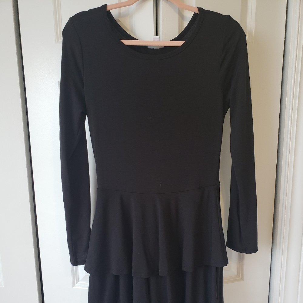 Lula roe ruffle dress, never worn!!